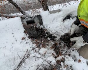 Ice Dam Prevention - Clear Debris
