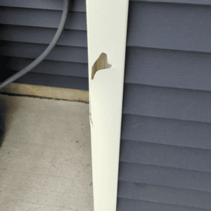 Hail Damage Siding