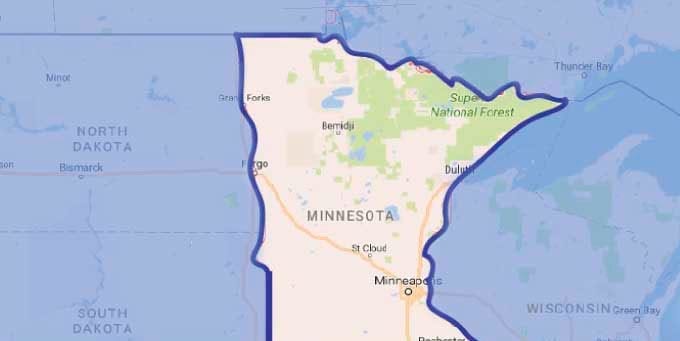 Minnesota Gutter Service Areas