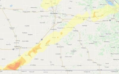 Hail Storm Hits Southern MN on 6/28/20