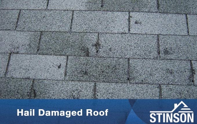 Hail Damaged Roof