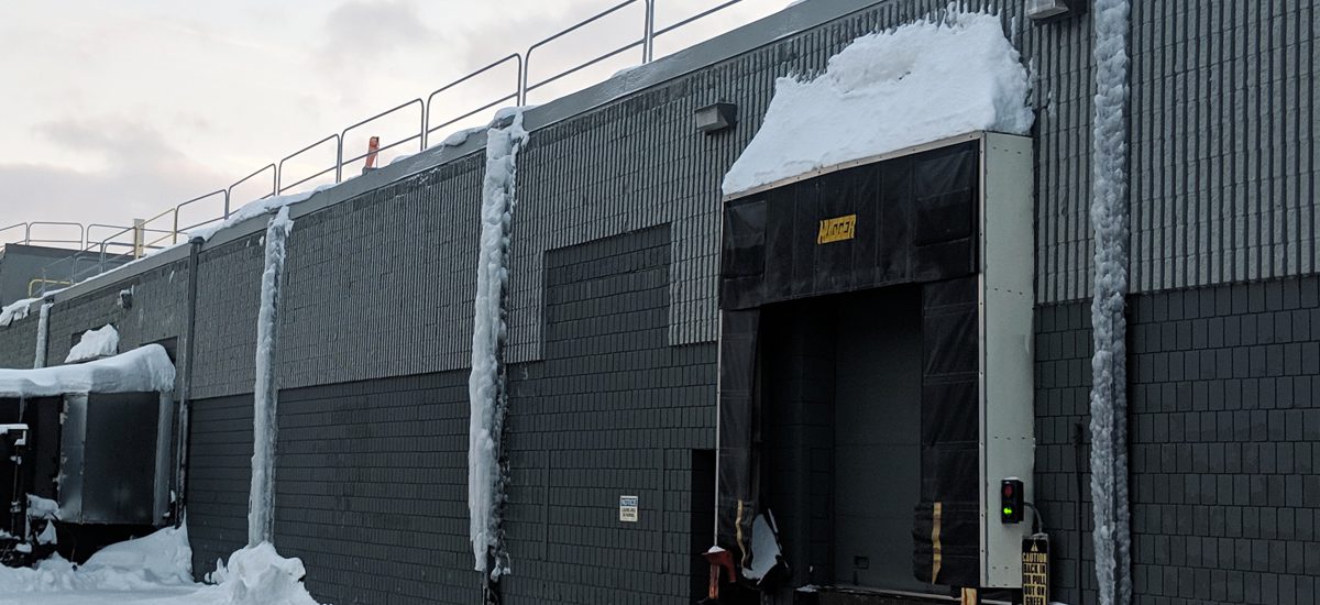 Commercial Building Ice Dams